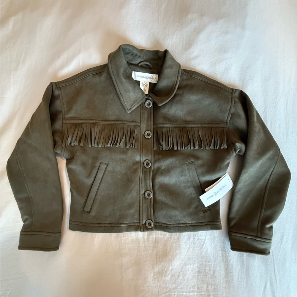 Treasure & Bond Olive Green Jacket